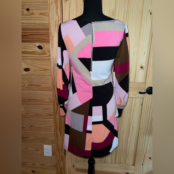 Eliza J block dress with zipper - Picture 3 of 5